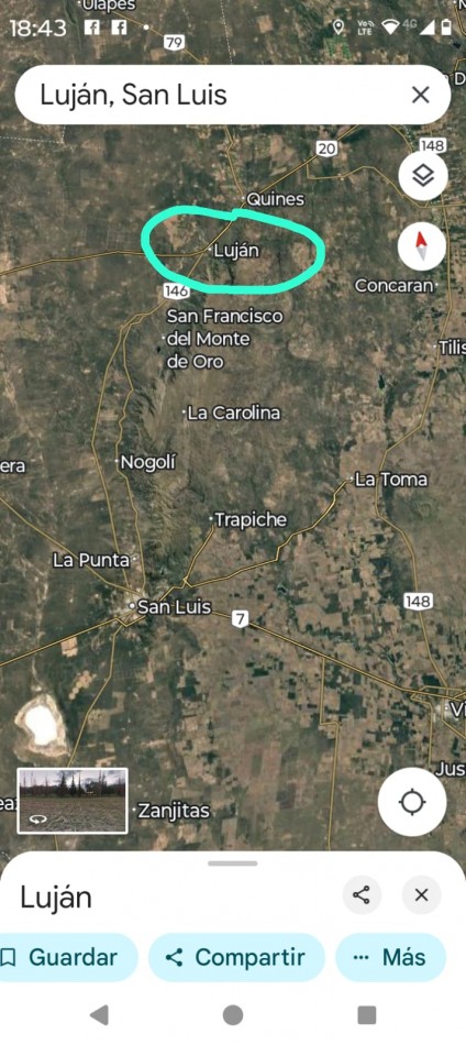 Excelente fraccion - ideal turismo, San Luis