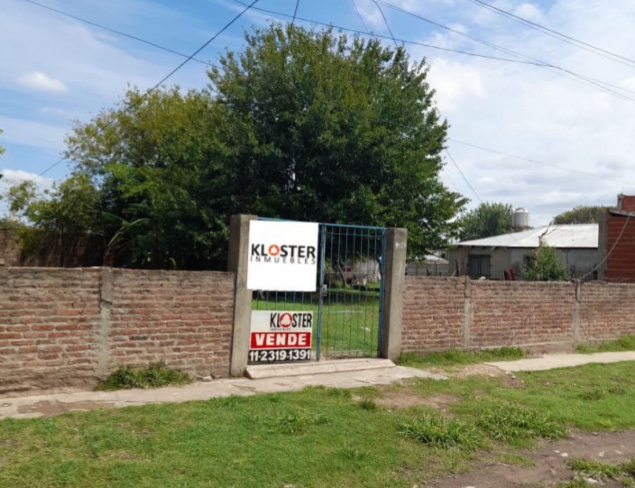 HERMOSO Y AMPLIO LOTE IDEAL CONSTRUCCION DUPLEX GALPON o 2 familias