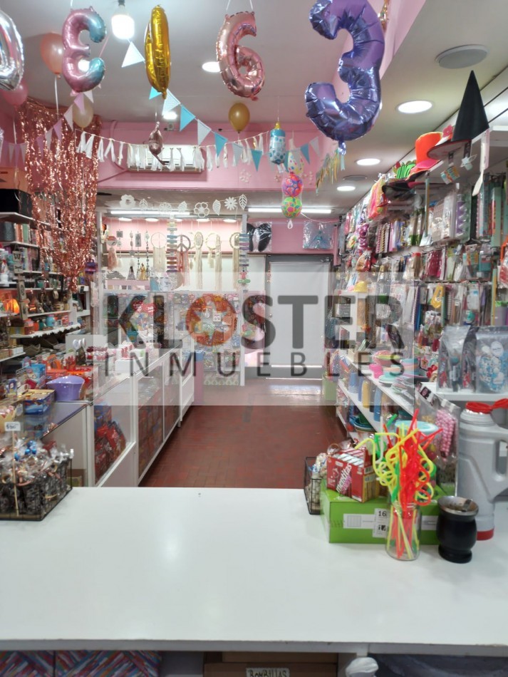 Venta Fondo De Comercio Cotillon FUNCIONANDO Buena Facturacion Zona Centrica